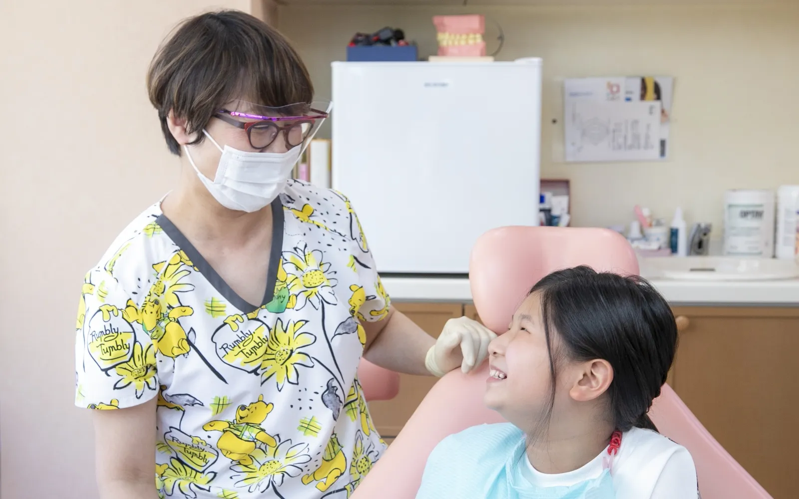 通院が楽しみになるお子さん主体の治療進行